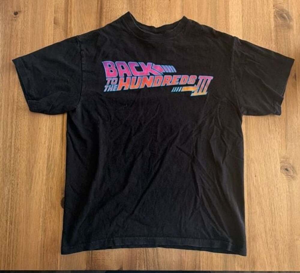 The Hundreds x Back To The Future III Back To The Hundreds T-Shirt Black